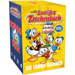 Egmont Ehapa Media Lustiges Taschenbuch 90 Jahre Donald (4 Bände im Schuber)