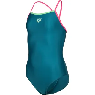 Arena GIRLS ARENA SWIMSUIT Deep Teel/Shocking Pink 128