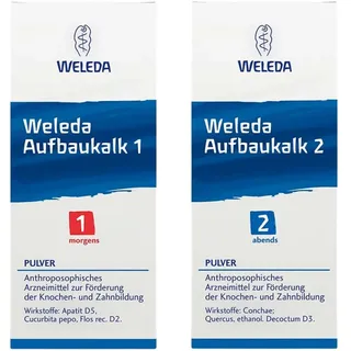 Weleda Aufbaukalk 1 und 2