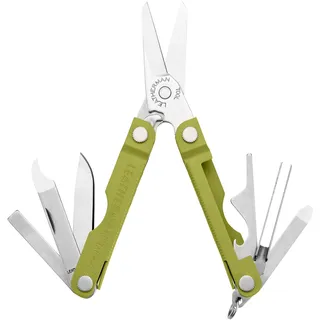 Leatherman Micra - Edelstahl-Schlüsselanhänger Multi-Tool mit Federschere und 9 Werkzeugen - Mojito