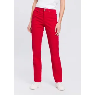 Arizona Gerade Jeans in red | Gr.: 44