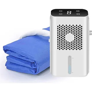 FJAUOQ KüHlmatte Bett Elektrisch KüHlmatratze Cooler Bed Cooling Mattress Pad Klimaanlage WassergeküHlte MatratzenküHlung BettküHler für Familien Herbergen SommerhäUser Und BüRos,160x70cm