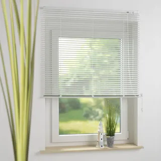 LIEDECO Aluminium-Jalousie 40 x 220 cm weiß