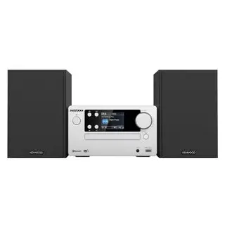 Kenwood M-725DAB-S frosted aluminium Stereoanlage