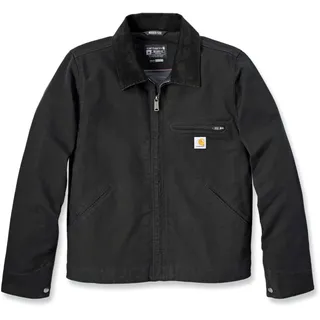 Carhartt Duck Detroit Rugged FlexTM, Textiljacke - Schwarz - S