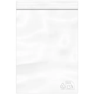 MONOUSO - Druckverschlussbeutel 16x22cm G200 (100 Stück)