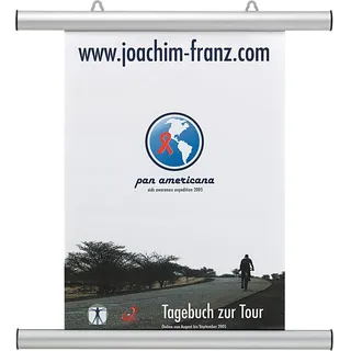 Franken Klemmleisten 60,0 cm silber Wandmontage, 2 St.