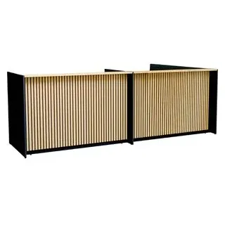 Kerkmann Empfangstheke Marino up & down Für 2 Personen, eiche 328,0 x 98,0 x 112,0 cm