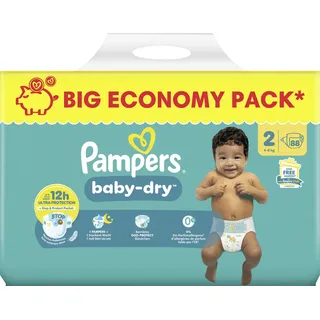 Pampers Baby-Dry Gr. 2 (4-8 kg) 88 St.