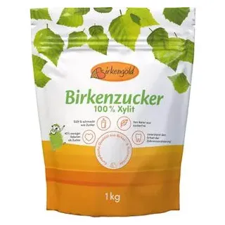 Birkengold Xylit aus Birken im Beutel 1kg