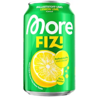 More Nutrition FIZI, 330ml - Lemon Lime