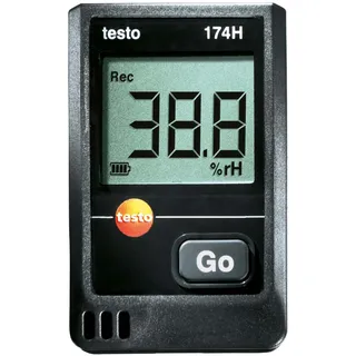 TESTO 0572 1741 02 174 H Temperatur-Datenlogger, Luftfeuchte-Datenlogger -20 bis 70 °C 0 bis 100 % rF