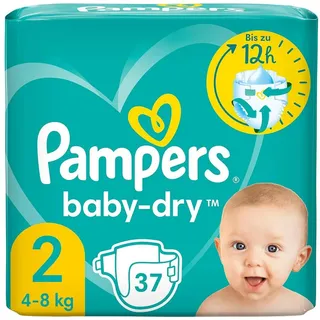 Pampers Baby-Dry 4 - 8 kg 37 St.