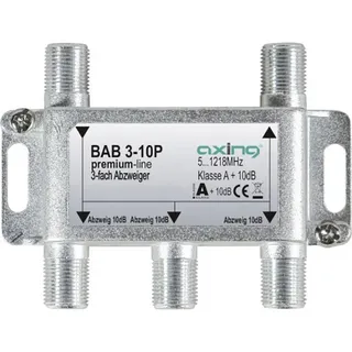 Axing BAB 3-10P Abzweiger 3-fach 5 - 1218 MHz,