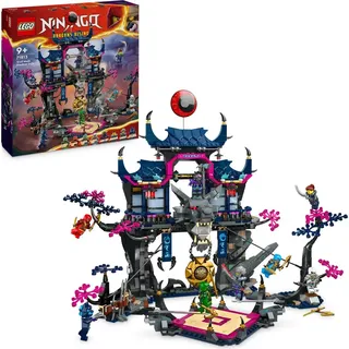 LEGO NINJAGO Wolfsmasken-Dojo, Ninja-Spielzeug mit 8 Mini-Figuren inkl. Kai, Nya, Lloyd und Zane, großes Set für Kinder, actionreiches Geschenk f... - Bronze