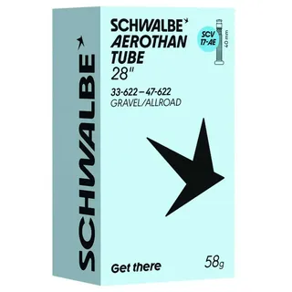 Schwalbe Schlauch Aerothan 28 x 1,30/1,75 Zoll 40 mm Clic-valve