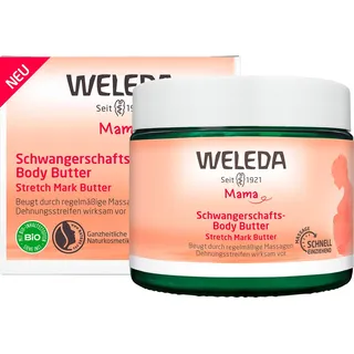 WELEDA Mama Schwangerschafts-Body Butter, 150 ml Creme