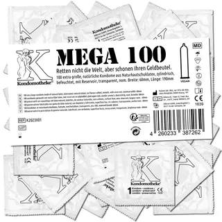 Kondomotheke MEGA, 100 St Kondome