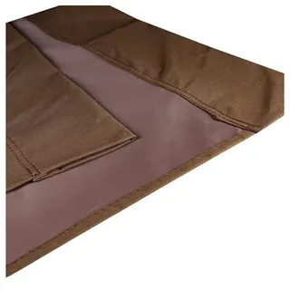 Estexo Ersatz Stoffbezug Gartenliege xxl Duo-Relaxliege Liege Braun