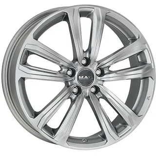 MAK Magma 6,5 x 16 5 x 100 ET55 Silber