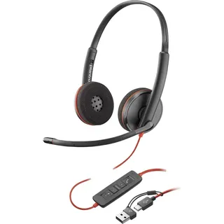 Poly Blackwire C3220 - 3200 Series - Headset USB-C/A, ANC, UC-zertifiziert