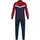 Trainingsanzug marine/chili rot 3XL