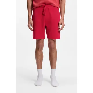 Boss Pyjamashorts Waffle Shorts Rot XXL