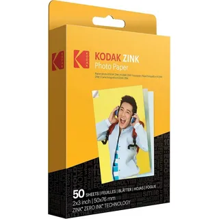 Kodak ZINK 50 x 76 mm glänzend 50 Blatt