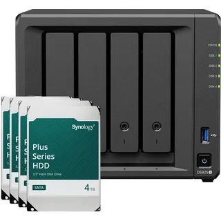 Synology Diskstation DS925+ NAS System 4-Bay TB inkl. 4x TB Synology HDD