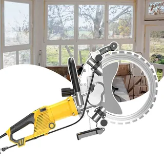 HCAUYNN 29 Cm/39 cm Tiefe Beton-RingsäGe, Professionelle Elektrische Diamant-RingsäGe, 5000-W-RingsäGe,AC8400