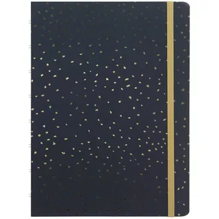 Filofax Confetti A5, Refillable Notebook in Charcoal, 115117,