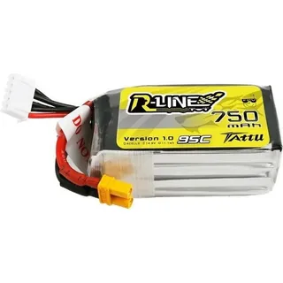 Tattu R-Line LiPo Akku 95C XT30 750mAh 4S