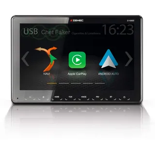 Zenec Z-N965 1-Din Autoradio, Multimediasystem mit 9“/22,9 cm Touchscreen, Mediencenter mit DAB+ USB BT Apple CarPlay Android Auto