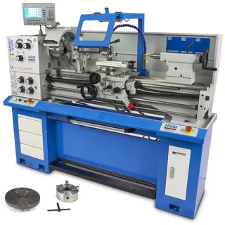 HBM Metalldrehbank 360 x 1000 DRO 230 Volt