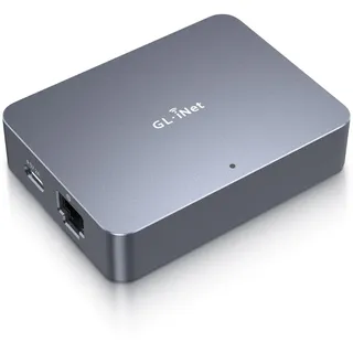 GL.iNet KVM-Fernsteuerung über das Internet, 4K-Auflösung, Tailscale,Fernsteuerung von Tastatur, Video und Maus – ideal für Home-Office, Rechenzentren, IT-Verwaltung und industrielle Anwendungen