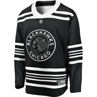 Chicago Blackhawks NHL Eishockey Fanatics Breakaway Trikot Alternate Schwarz-L - Schwarz - L