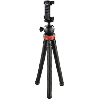 Hama FlexPro für Smartphone, GoPro und Kameras, mit Gelenkfüßen, Höhe 27 cm)