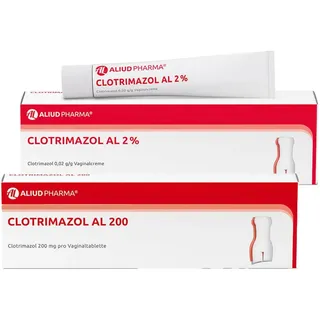 Clotrimazol AL 2% Vaginalcreme & 200 Vaginaltabletten 1 St Set