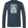 Herren Longsleeve Größe L blau