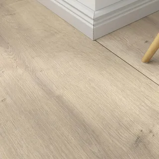 Laminat Schlossdiele Creme – inkl. Dämmung & Fußleisten