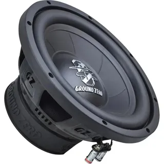 Ground Zero 25 cm / 10" Subwoofer - 4 Ohm Voicecoil - 250 WRMS, Schwarz, GZIW 250X-II