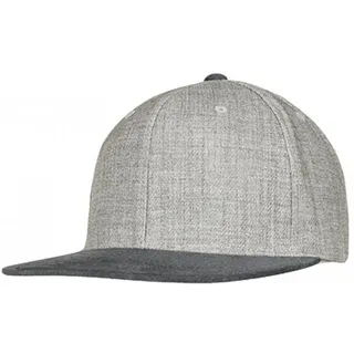 Flexfit Melange Velour Snapback Cap grau ONE SIZE