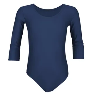 Aquarti Mädchen Body 3/4 Arm Ballett Trikot - 140
