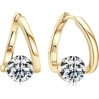 Flysmus Halolux Lymphvity Germanium Ohrringe, Lymphdrainage-Ohrringe, Lymphdrainage Ohrringe, Lymphdrainage Ohrringe, Magnettherapie Ohrringe (gold)