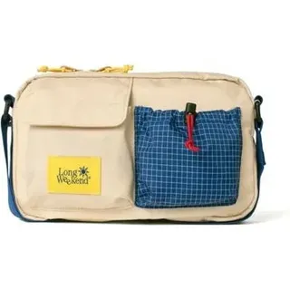 long weekend Santa Fe Shoulder Bag 3L creme multicolor