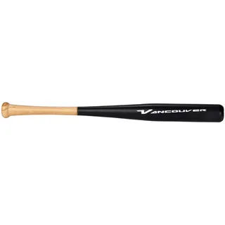 Baseballschläger aus Buchenholz, 32 in - Schwarz