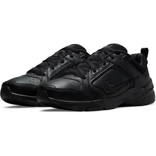Sneaker NIKE "DEFY ALL DAY", Herren, Gr. 46, schwarz (schwarz, schwarz, schwarz), Leder, Synthetik, Schuhe Sneaker