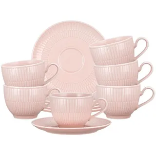 SELTMANN WEIDEN Amina Kaffeetassen mit Untertassen 250 ml 6 x)