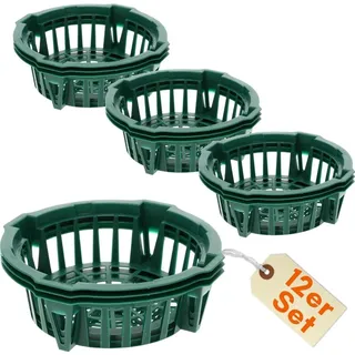 GarPet 12er Set Pflanzkörbe für Blumenzwiebeln Pflanzschale Tulpenzwiebeln Pflanzkorb Blumenzwiebeln Pflanzschalen Wühlmauskorb für Blumenzwiebel Pfla...
