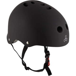 TRIPLE EIGHT CE Skate Helm Black rubber XSS